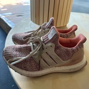 Adidas ultraboosts pink size 5